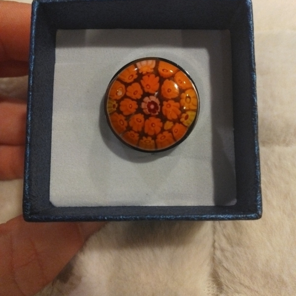 Colorful Floral Ring
